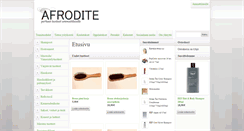 Desktop Screenshot of afrodite.fi